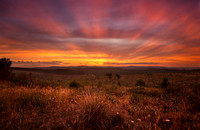 Blue Mountains at Sunset