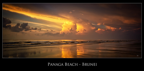Panaga Beach Framed